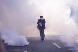 Protesta e opozitës/ ministrja Gjonaj: Dhuna e papranueshme…