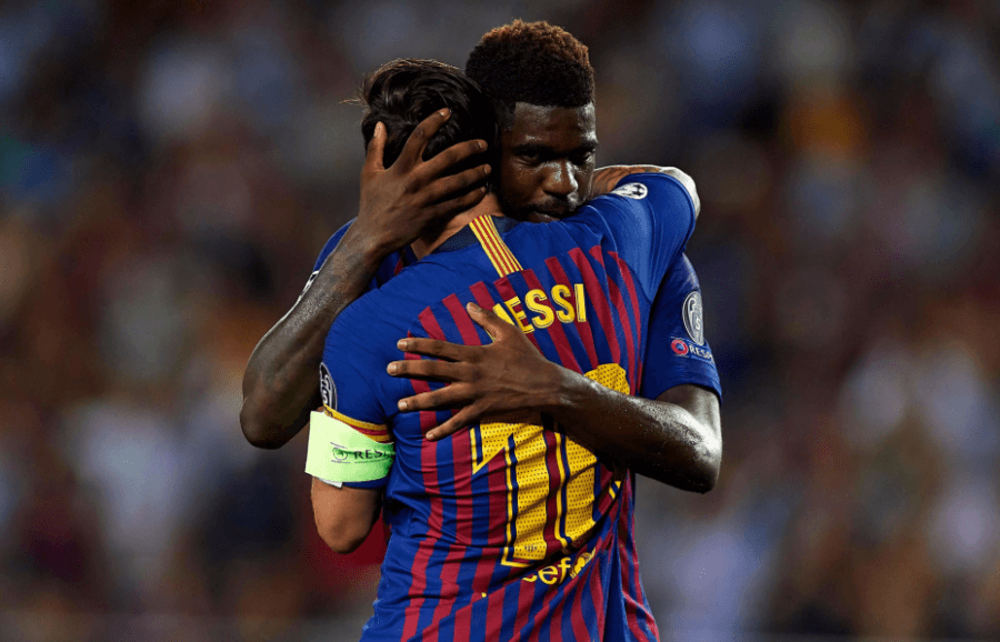 Rikthehet nga dëmtimi, Umtiti frikëson sërish Barcelonën