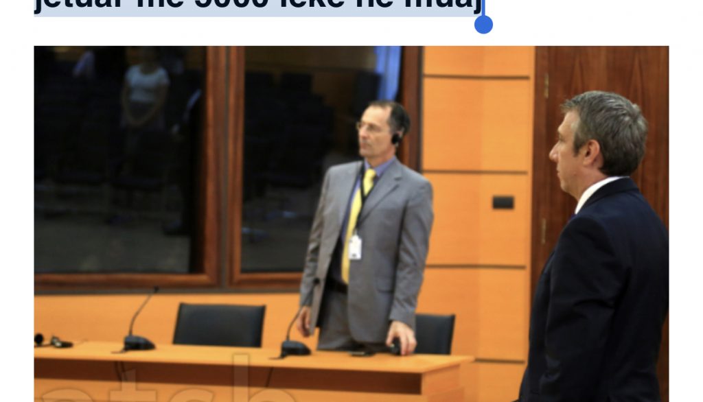 AktualitetNgel në Vetting gjyqtari/ Tha se kishte jetuar me 5000 lekë në muaj