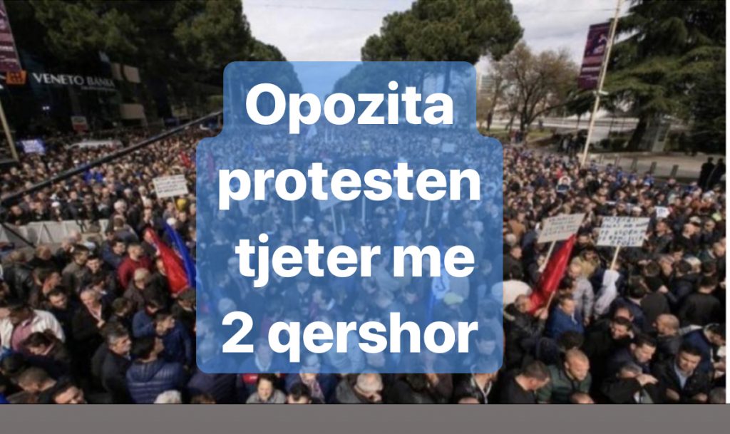 Opozita shtyn protestën për 2 qershor