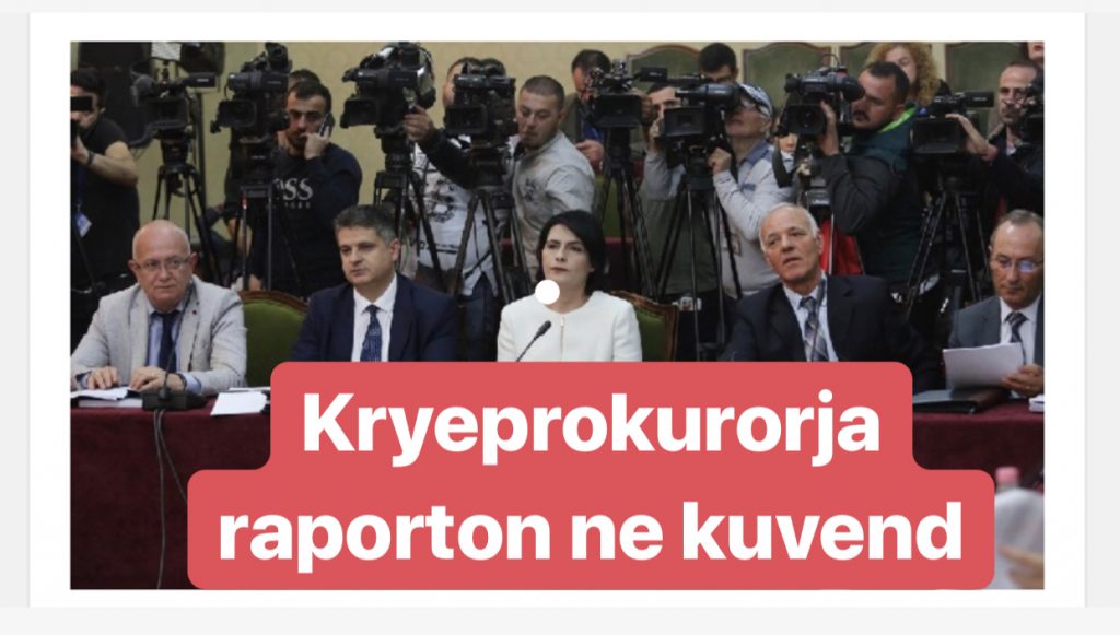 Arta Marku prezanton raportin për 2018: Vit jo i zakonshëm për shkak të vettingut, Vlora më e goditura nga krimi