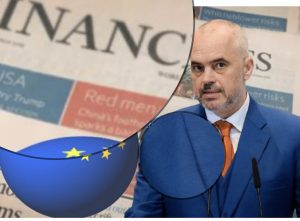 ‘Financial Times’ Shqipëria  për  negociatat,e  mbushur me korrupsion e krim