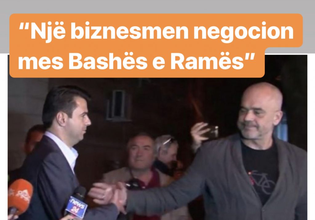 “Një biznesmen negocion mes Bashës e Ramës”