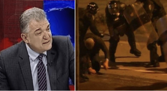Kapeni, mbyteni’, britmat e policisë që e detyruan Dollapin të vraponte.