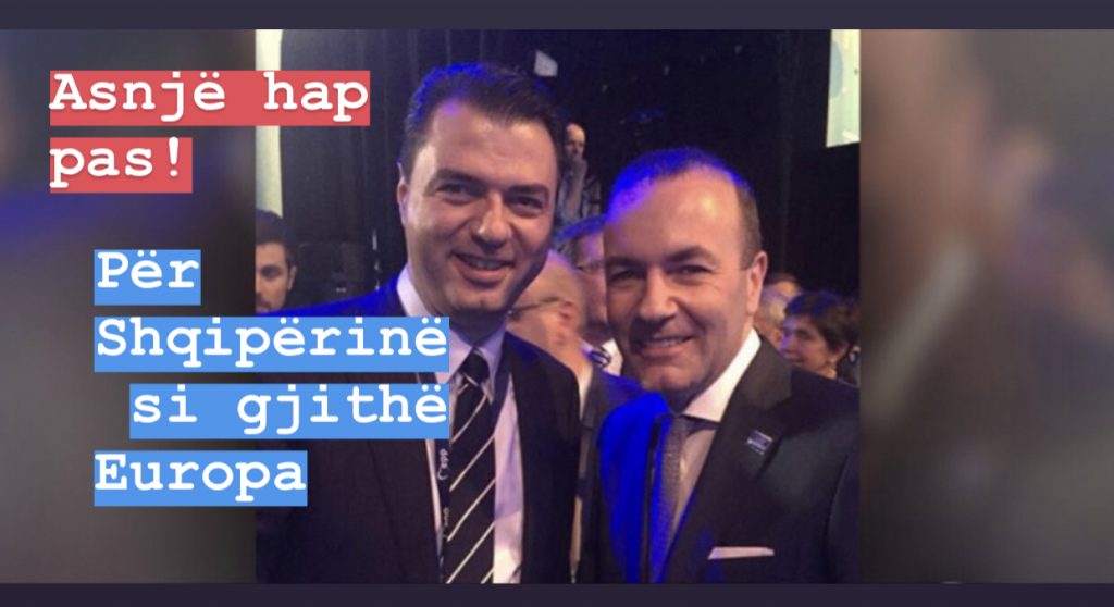 Fitorja e të djathtëve  për PE, reagon Basha: Forca e qytetarëve në demokraci është vota