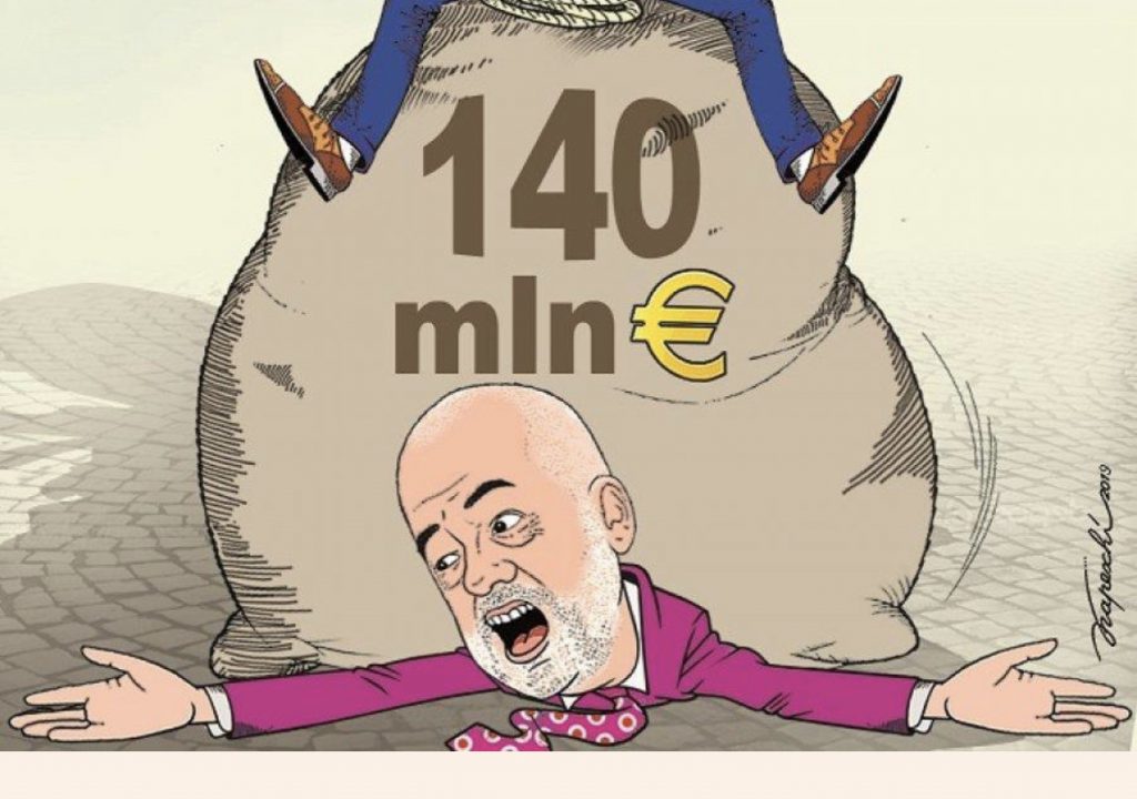 FOTO/ ‘Thesi 140 milionë euro’ i Beketit: Kapexhiu godet Edi Ramën