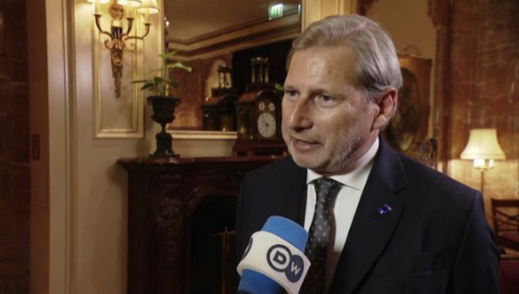 Hahn: Imazhi aktual i Shqipërisë e vështirëson një vendim pozitiv për hapjen e negociatave