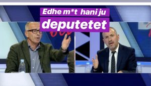 VIDEO/ “Ju deputeteve edhe m** po t’u jepnin e hani”- Sherr midis Mark Markut dhe deputetit Bushati