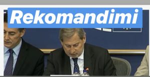 HAHN LEXON RAPORTIN: KE REKOMANDON ÇELJEN E NEGOCIATAVE PËR SHQIPËRINË