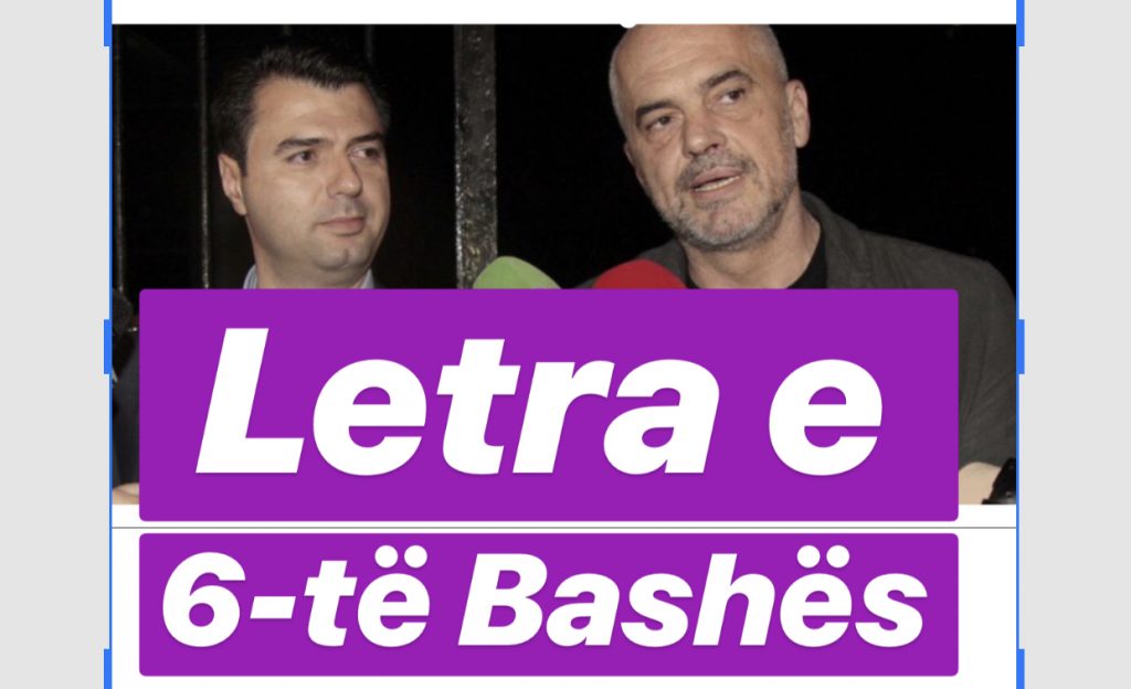 Rama  letër të 6-të Bashës me 5 pika:Të shkruajmë një faqe të re bashkëpunimi