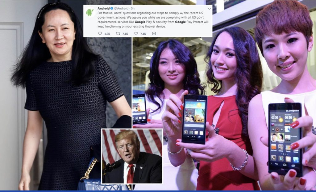 Gjigandi  kinez “Huawei “,  bllokohet  nga Google