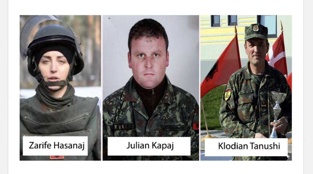 Ministrja e Mbrojtjes, Olta Xhaçka vizitë   në  bazen ushtarake Letoni