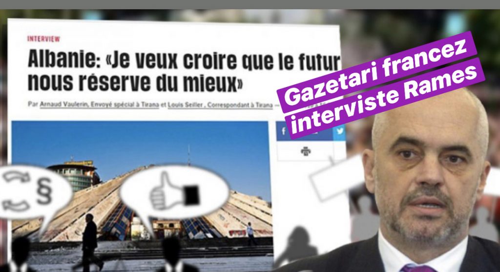 Gazetari i gazetes “Liberation”: Kryeministri 54 vjeçar  , që po qeveris nën presionin e opozitës