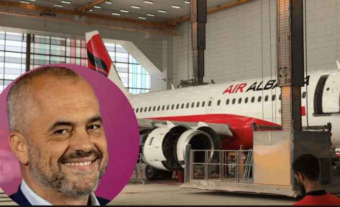 Ashtu ishte një gënjeshtër ….pasagjerët e  ‘AirAlbania’ lexojnë turqisht (Foto)