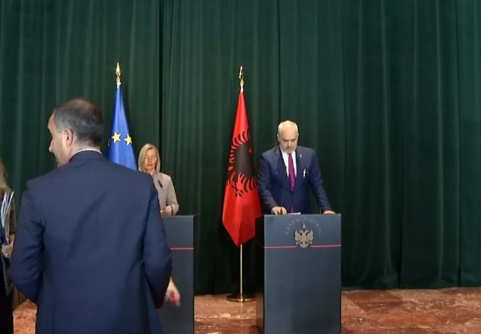 MOGHERINI në unison me RAMËN, për krizën politike në Shqipëri