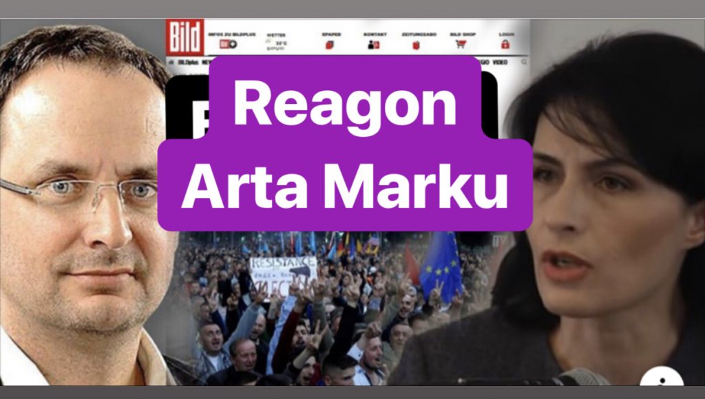 Arta Marku reagon për përgjimet e “BILD” :  Po bëjnë pazar me dosjet për interesa të vogla