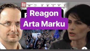 Arta Marku reagon për përgjimet e “BILD” :  Po bëjnë pazar me dosjet për interesa të vogla