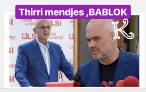 Vasili:Është krimi dhe korrupsioni yt, që nuk hapen negociatat o Bablok