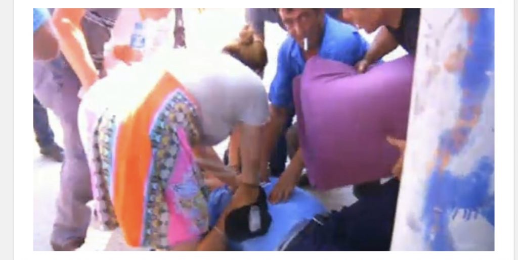 VIDEO/ Ngjarje e rëndë më KZAZ Kamëz, efektivi i policisë pa ndjenja. Niset me urgjencë drejt spitalit