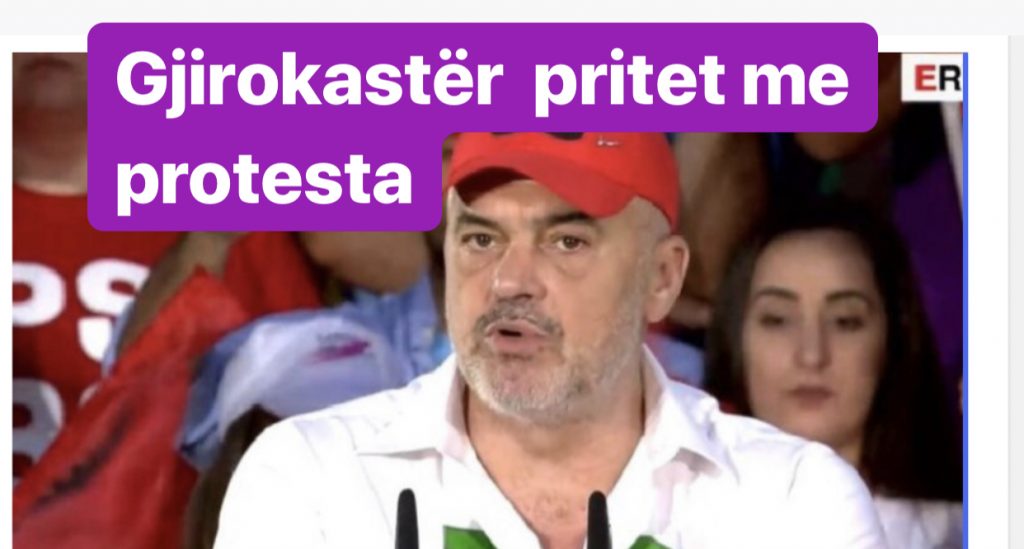 Rama në Gjirokastër pritet me protesta, mbështetësit e PD tentojnë bllokimin e rrugës