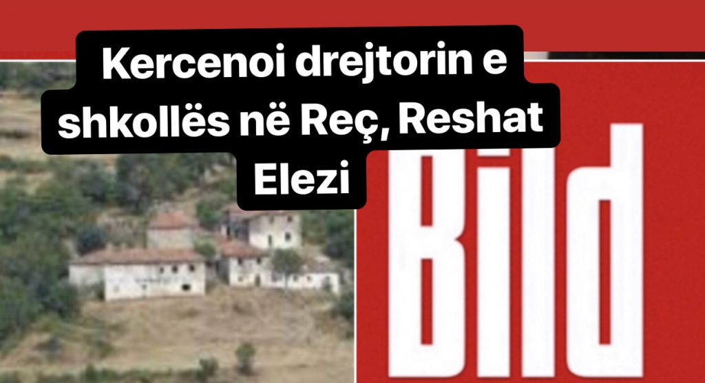 Drini Gjeçi kërcënon drejtorin e shkollës
