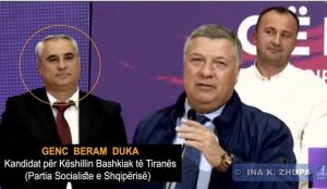 Nipi i “Fusha sh p k” në  listën e këshilltarëve bashkiakë