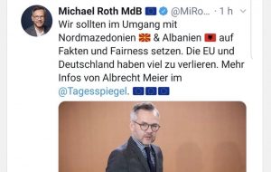 Ministri gjerman flet prapë për Shqipërinë: Të mbështetemi në fakte dhe në ndershmëri