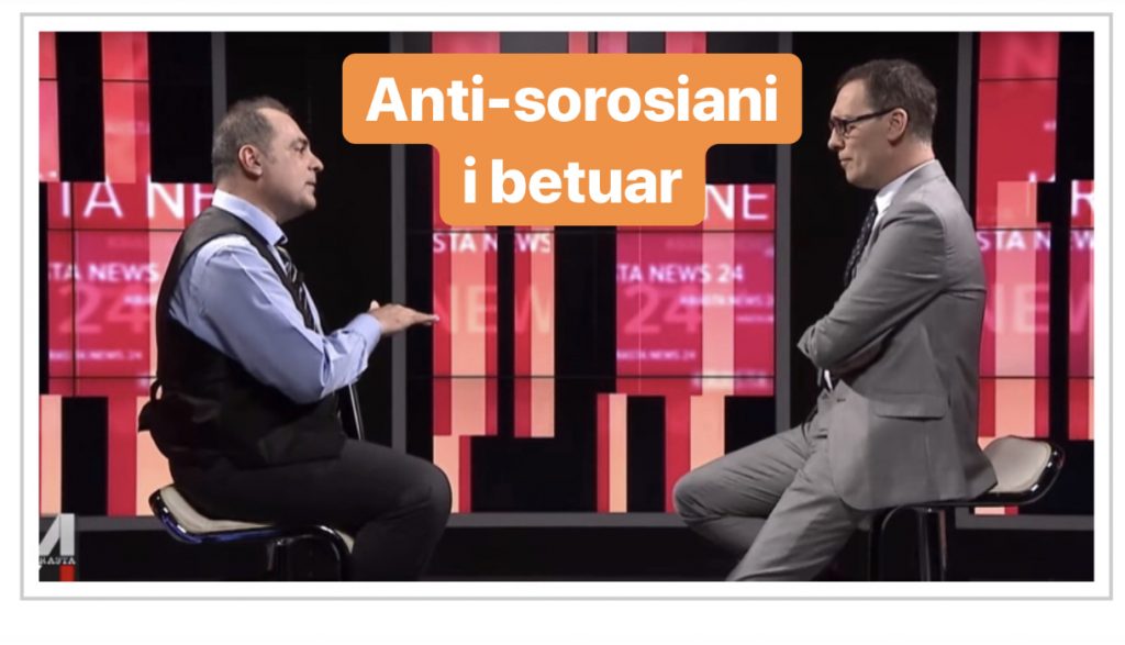 VIDEO/ Avokati Goxhaj i bën skanerin Sorosit dhe krizës politike në këndvështrimin  e tij origjinal tek KRASTA