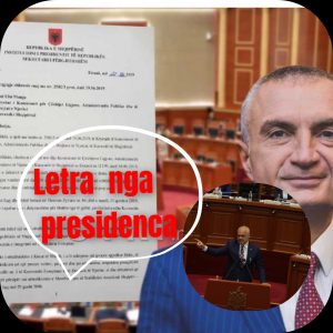 Presidenca letër Kuvendit