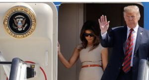 Video/ Trump mbërrin në Britaninë e Madhe, vizitë 3-ditore