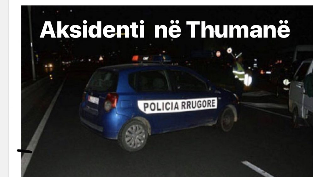 Aksident  me pasojë vdekjen e    18-vjeçarit