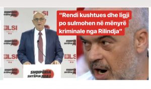 Petrit Vasili: Vendi po izolohet në mënyrë kritike