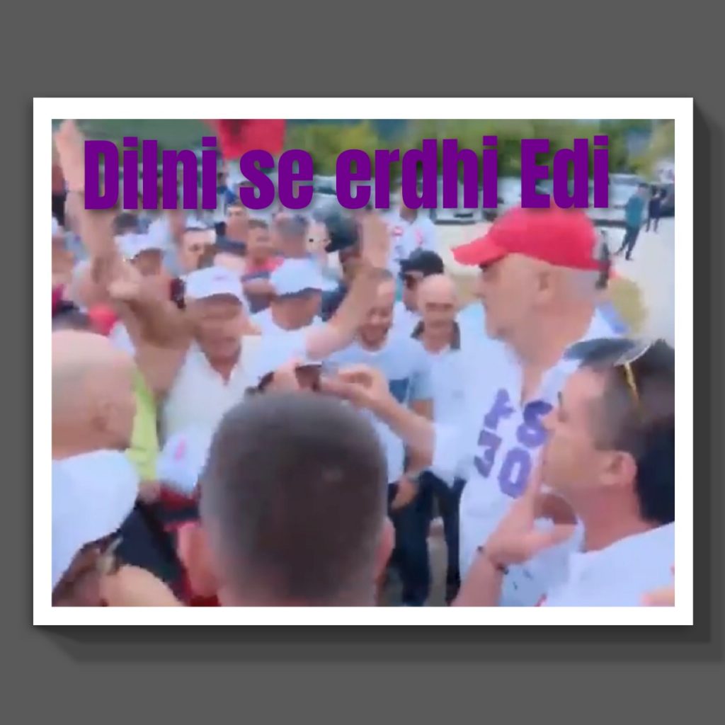 VIDEO/ “Këngë, valle dhe brohorima”, Tepelena surprizon Ramën: Zbret nga makina