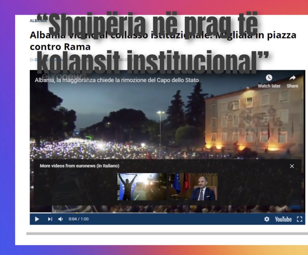 “Euronews”: Situata politike gjithnjë e më e tensionuar