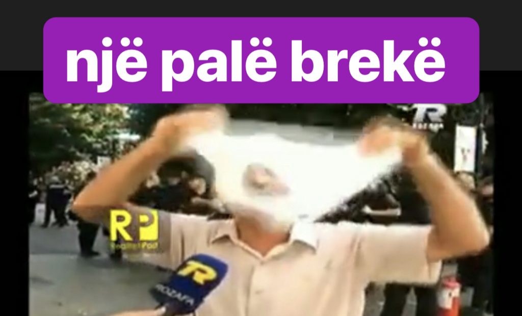 VIDEO/ Shkodrani një mesazh Ramës: Të kam sjellë një palë brekë që ti ndërrosh