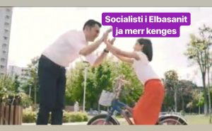 Video/ Dikur  ja merrte këngës Edi Rama me West Side Family, sot  kandidati monist për  Bashkinë e Elbasanit, me Alar Band