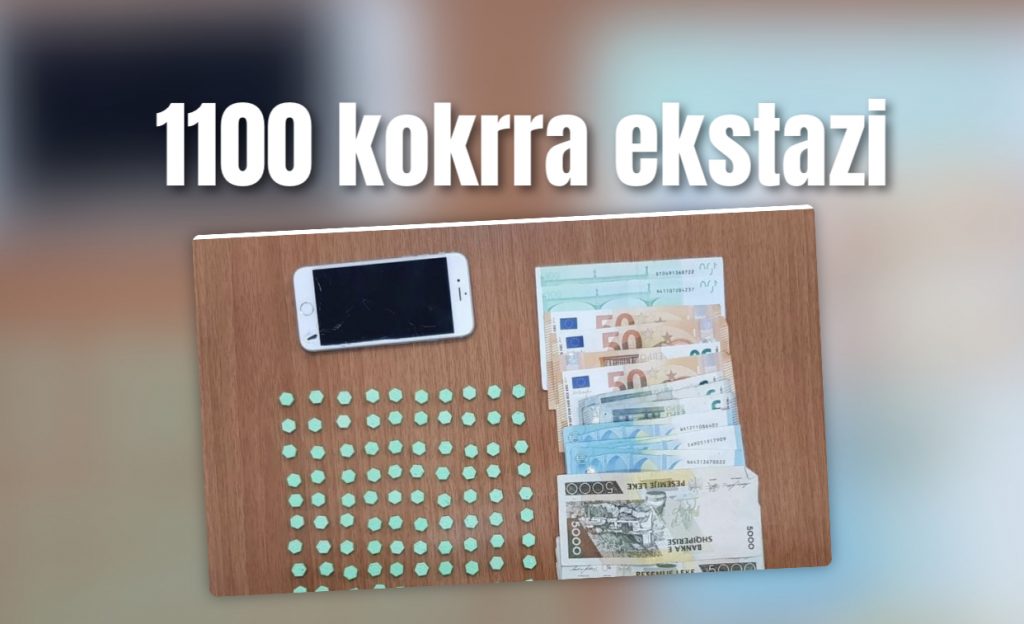 Shiste ‘Ekstazi’ për pushuesit në Drimadhë, shpërndarësi nga Tirana kapet me 100 kokrra dhe para ‘Ekstazi’ për pushuesit në Drimadhë