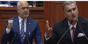 Përballja EPIKE e Ramës me Gjuzin: Kokë e zbrazët. Deputeti s’i ndahet. Kryeministri i lutet 3 herë: Për atë shami…
