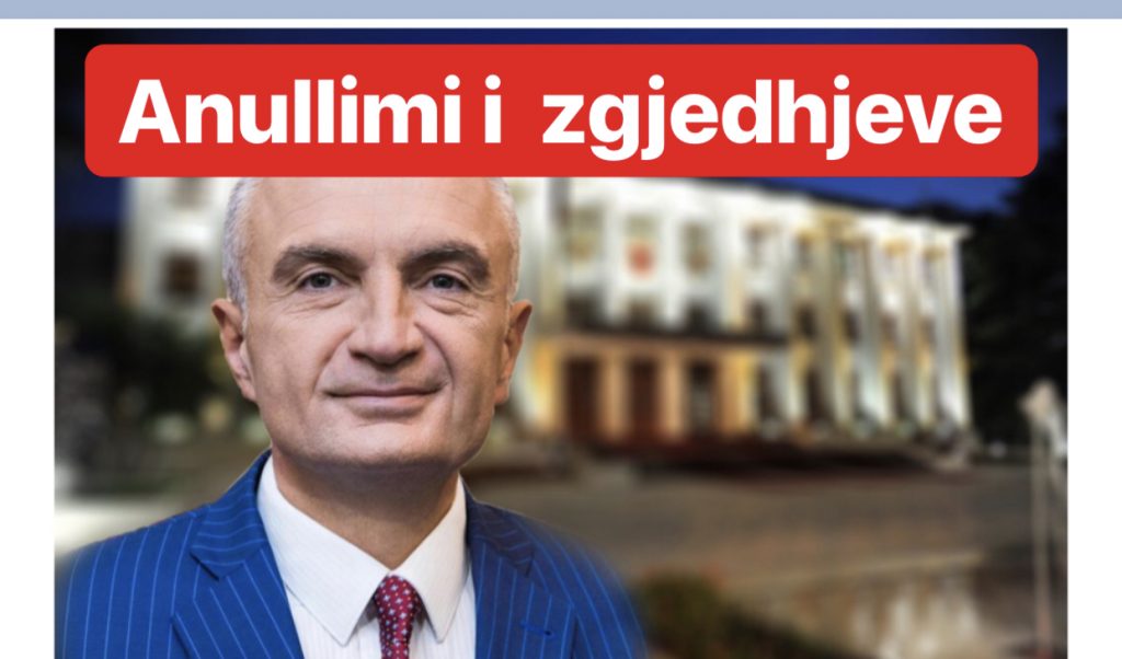 Presidenti Ilir Meta  nesër  konferencë të jashtëzakonshme
