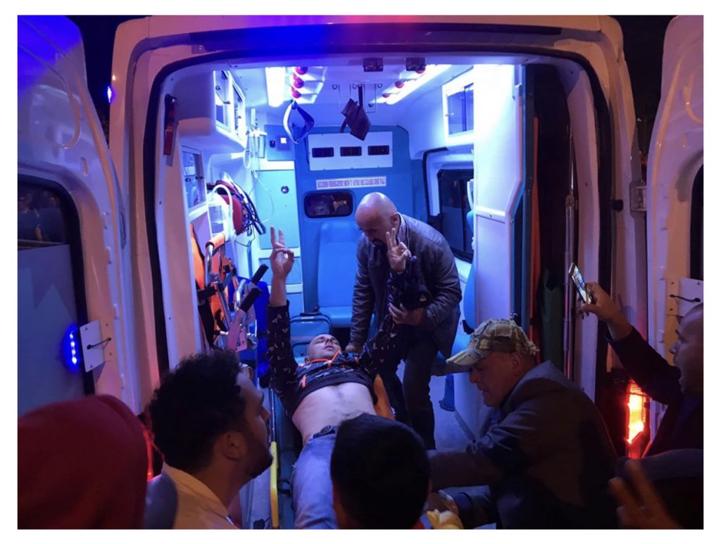 Policia plagos një qytetar