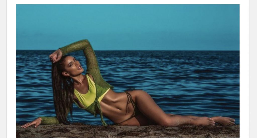 Kështu dridhet në bikine modelja shqiptare
