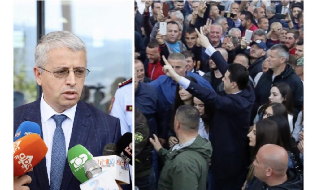 Biseda me truprojën e Bashës ministri që përgjigjet për politikat e rendit dhe sigurisë?