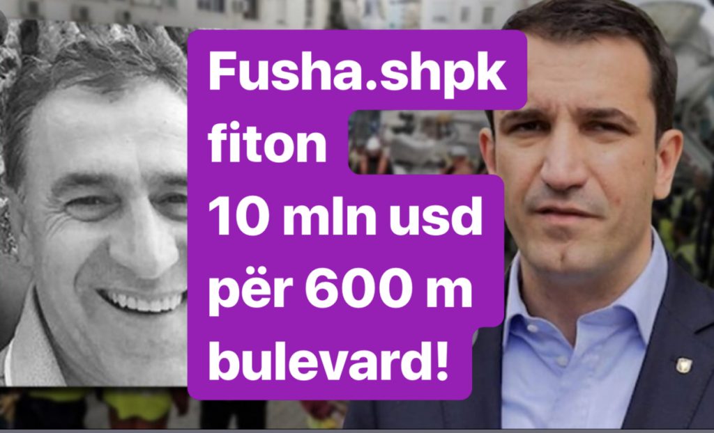 Veliaj i jep tender qesharak oligarkut Fusha, 550 usd për 6 cm