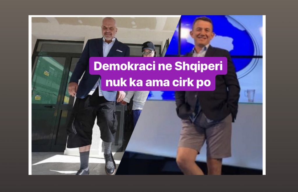 Gazetari poston foton e Ramës: Si klloun dukesh, si klloun sillesh