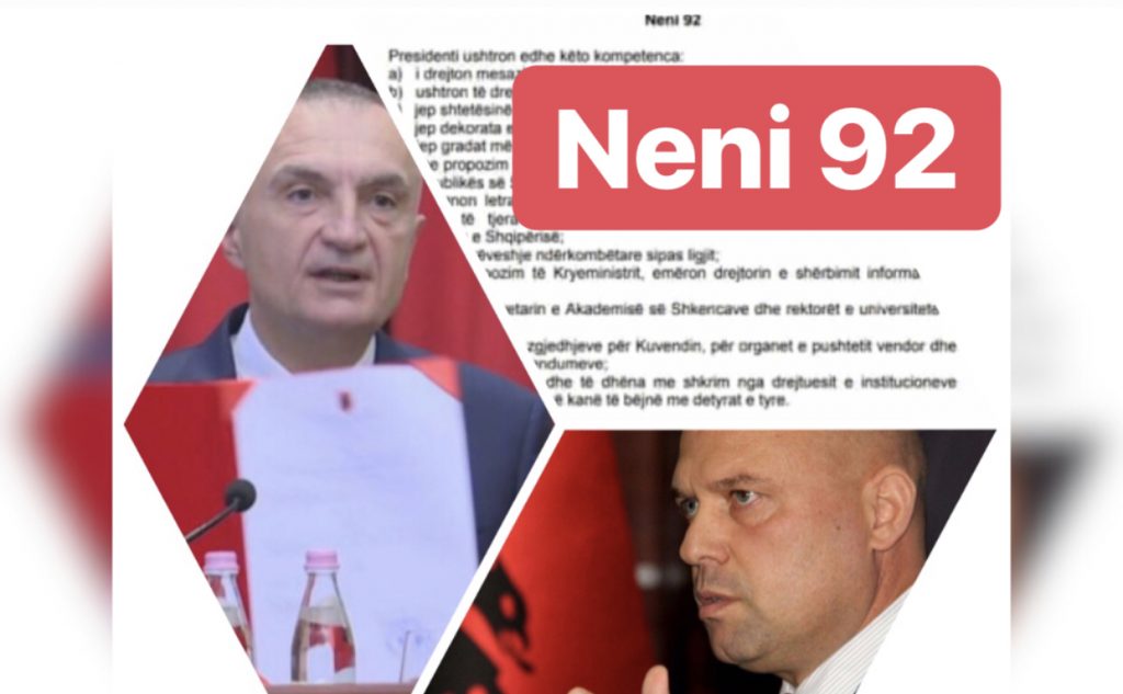 Manjani:Nuk ju pëlqen Ilir Meta, internojeni , por kushtetueshmerisht 13 tetori është datë zgjedhjesh