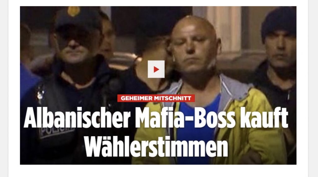 “Si mafia manipulon zgjedhjet në Shqipëri”, shkrimi i plotë në BILD