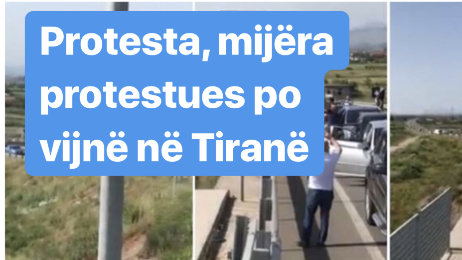 Protesta e tetë kombëtare e opozitës/ Del shifra prej dhjetëra mijëra protestues që po vijnë në Tiranë