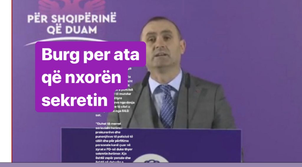 Përgjimet e BILD, Manja: Të hetohen dhe pushohen nga puna ata që nxorën sekretin. Unë për vete nuk dëgjova as lekë, as vota as favore