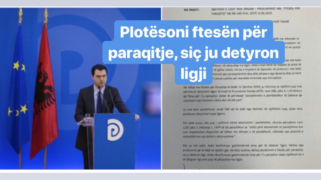 LOBIMI/ Basha nuk paraqitet në prokurori, letër organit të akuzës: Nuk keni asnjë fakt