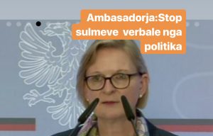 Ambasadorja gjermane apel para protestës: Dhuna e papranueshme